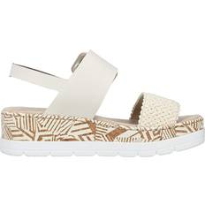 Rieker Low Wedge Summer - Cream/Porcelain