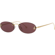 【送料&関税込】Fendi Oval Sunglasses Fendi oval framed sunglasses. Fendi Sunglasses Black+gold | eBay