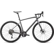 Grå - Racercykler Landevejscykler Specialized Diverge E5 Elite 2025 52cm - Satin Ash/Obsidian Unisex