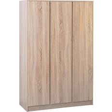 Clothing Storage on sale SECONIQUE Malvern Sonoma Oak Wardrobe 115x180cm