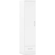 Clothing Storage on sale SECONIQUE Nevada White Gloss Wardrobe 40x182cm
