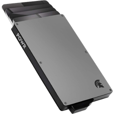 Powr Slim RFID Blocking Metal Hard Case Cardholder - Titanium