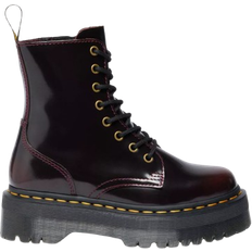 Dr. Martens 44 Skor Dr. Martens Jadon Arcadia Leather Platform Boots - Cherry Red Arcadia