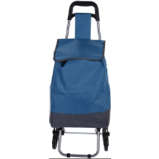 Blå Indkøbstrolleyer Batterinet Shopping Trolley - Blue
