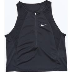 Nike Dame Toppe Nike Running Race Series Dri-FIT Sort Top
