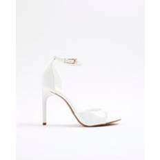 Women Heels & Pumps River Island Womens Back Heels - White