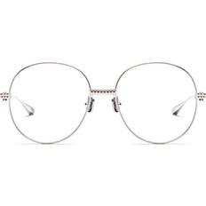 Stiliga Silver Oval Glasögon 50x25x30cm