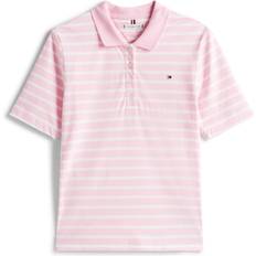 Tommy Hilfiger Pink Polotrøjer Tommy Hilfiger Shirts 1985 Lys Pink Hvid