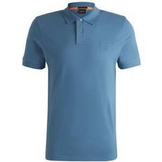 Man Polo Shirts BOSS Slim Fit Passenger Polo T Shirt - Open Blue
