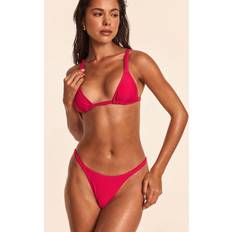 PrettyLittleThing Micro Triangle Bikini Top - Fuschia