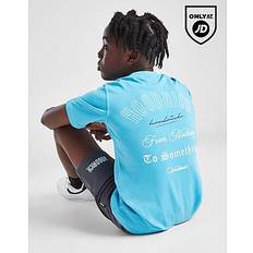 Hoodrich Lynk T-Shirt Shorts Set Junior - Blue