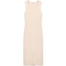 Mango Kjoler Mango Bowser Kjole - Light Beige