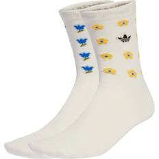 Adidas Gula Strumpor adidas Crew Strumpor 2-Pack - Vit
