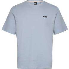 BOSS Waffle T Shirt - Blue