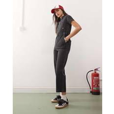 Bomuld - Dame Jumpsuits & Overalls Santa Cruz Line Up Utility Jumpsuit - Denim