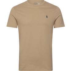 Polo Ralph Lauren T-shirts Polo Ralph Lauren Custom Slim Fit Jersey Crewneck T-Shirt - Beige