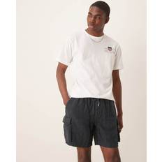 Gant Shorts på rea Gant Regular Fit Linen Cargo Shorts - Darkened Navy