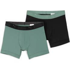 Puma Men's Sport Microfiber Boxers - Green