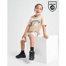 Hoodrich Shadow T-Shirt Shorts Set Children - Beige