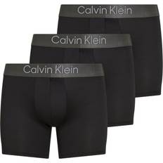 Polyester Underbukser Calvin Klein Micro Stretch Trunks 3-Pack - Black
