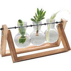 Menkind Red5 Clear Vase 15cm