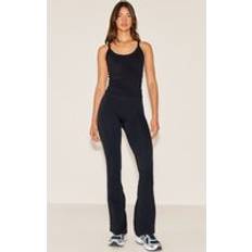 Yoga Trousers PrettyLittleThing Seamless High Waist Flare Yoga Pant - Black