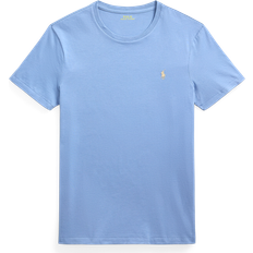 Polo Ralph Lauren Blue T-shirts Polo Ralph Lauren Custom Slim Fit Short Sleeve Logo T-Shirt - Blue