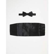 Bow Ties on sale French Connection Bow Tie Cumberband Set - Black