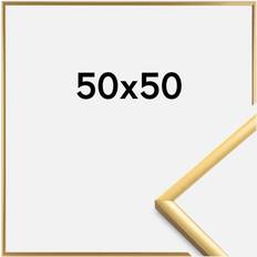 Walther Akrylglas Shiny Gold 50x50 cm Ram