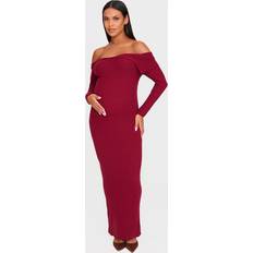 PrettyLittleThing Robe De Grossesse Longue En Maille Tricot XS