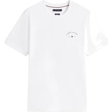 Tommy Hilfiger Hvid T-shirts Tommy Hilfiger Palm Tree Back Graphic T-shirt - White