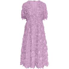 Lila - Midiklänningar Yas pazylla 3/4 Midi Dress - Rosa