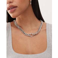 Weekday Chunky Chain Necklace - Silver