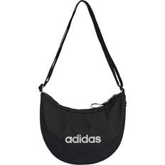 Adidas Håndtasker på tilbud adidas Linear Essentials Festivaltaske - Black/Silver Metallic