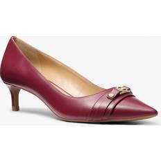 40 ½ - Lila Pumps Michael Kors Mandy Flex Leather Pump - Purple