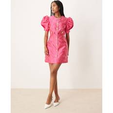 Sister Jane Anemone Jaquard Mini Dress - Fuchsia/Pink