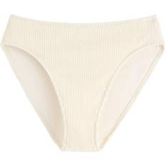 Vita Bikinis Lindex Brief Bikini High Hanna Crepe - Beige