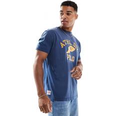 Polo Ralph Lauren T-shirts Polo Ralph Lauren Ahtletic Winged Logo T-Shirt - Blue