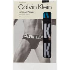 Polyester Underbukser Calvin Klein Intense Power Hipster Briefs Med 3 - Marineblå
