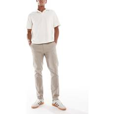 Beige - Chinos Trousers River Island Slim Leg Chinos - Beige