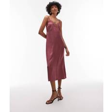 & Other Stories Midi Dresses & Other Stories Satin Midaxi Dress Slip Dress Pomegranate Red