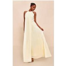 Long Dresses - Yellow PrettyLittleThing Lemon Chiffon Extreme Pleated Maxi Dress - Lemon