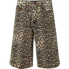 Herre - Leopard Shorts Jack & Jones Bukser JPSTOWEN Brun/Lysebrun