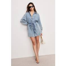 Good American Women's Weightless Denim Romper - Indigo