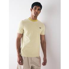 Fred Perry Gula Kläder Fred Perry Kraftig T-shirt Med Logga - Gul