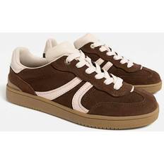 Stradivarius Leather Trainers - Brown