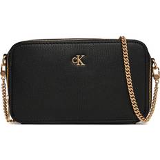 Calvin Klein Dam Axelremsväskor Calvin Klein Minimal Crossbody Wallet Bag - Black