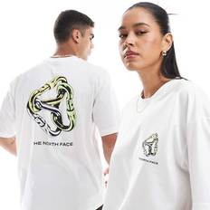 The North Face Oversize T-shirts The North Face Interlock Carabiner Backprint Oversized T-Shirt - White