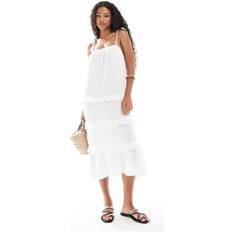 Dresses New Look Plus Size Midi Sundress - White