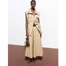 Mango Västar Mango Väst Waistcoat Romeo - Beige